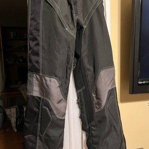 JOE ROCKET Ballistic Motorcycle Pants Men's Size 32 Black Safety Weather Gear